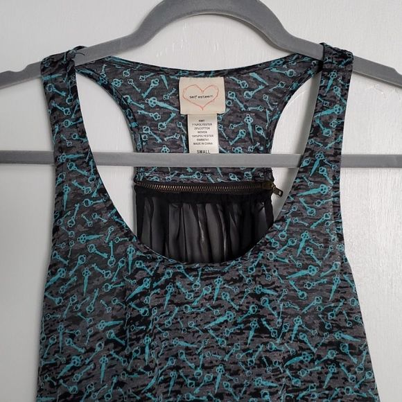 Self Esteem Key Print Top - Picture 2 of 5